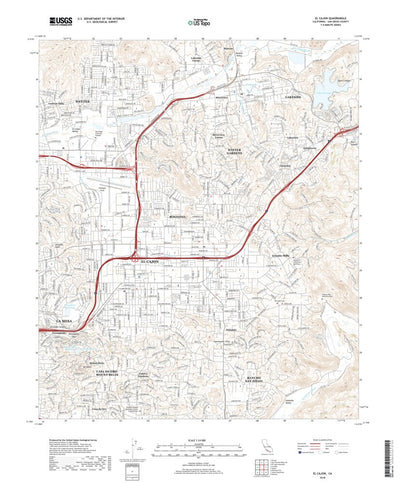 El Cajon, CA (2018, 24000-Scale) Preview 1