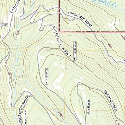 Corders Reservoir, CA (2018, 24000-Scale) Preview 3