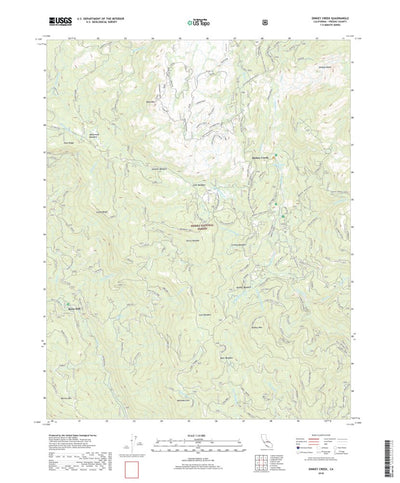 Dinkey Creek, CA (2018, 24000-Scale) Preview 1
