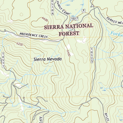 Dinkey Creek, CA (2018, 24000-Scale) Preview 2
