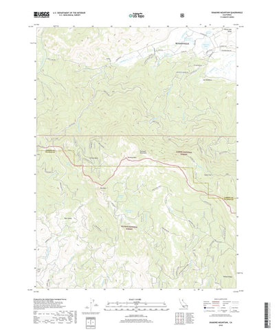 Diamond Mountain, CA (2018, 24000-Scale) Preview 1