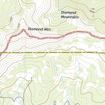 Diamond Mountain, CA (2018, 24000-Scale) Preview 2