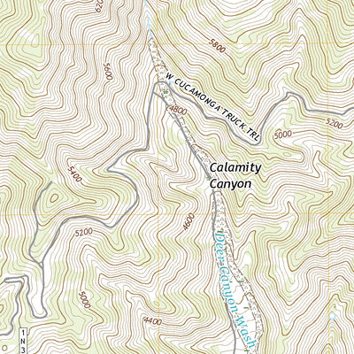 Cucamonga Peak, CA (2018, 24000-Scale) Preview 3