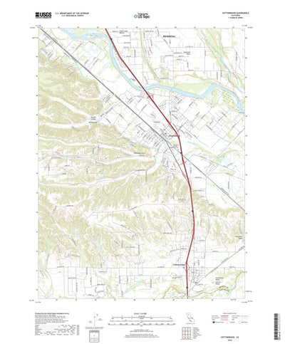 Cottonwood, CA (2018, 24000-Scale) Preview 1