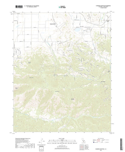 Cummings Mountain, CA (2018, 24000-Scale) Preview 1