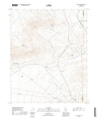 El Paso Peaks, CA (2018, 24000-Scale) Preview 1