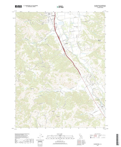 Elledge Peak, CA (2018, 24000-Scale) Preview 1