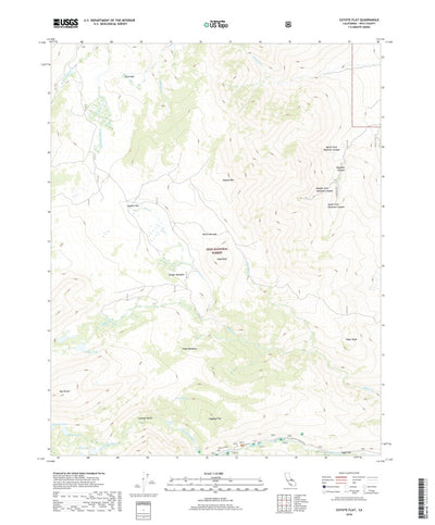 Coyote Flat, CA (2018, 24000-Scale) Preview 1