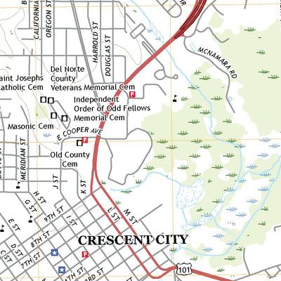 Crescent City, CA (2018, 24000-Scale) Preview 3