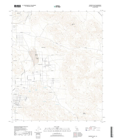 Fairview Valley, CA (2018, 24000-Scale) Preview 1