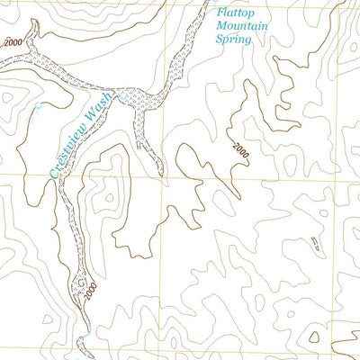 Flattop Mountain, CA (2018, 24000-Scale) Preview 2