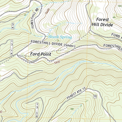 Duncan Peak, CA (2018, 24000-Scale) Preview 2