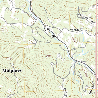 Feliciana Mountain, CA (2018, 24000-Scale) Preview 2