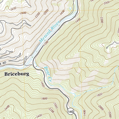Feliciana Mountain, CA (2018, 24000-Scale) Preview 3