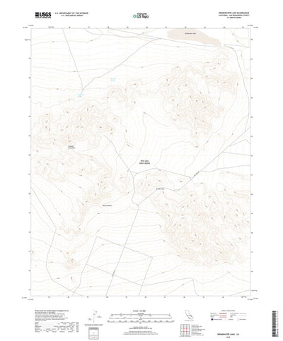 Drinkwater Lake, CA (2018, 24000-Scale) Preview 1