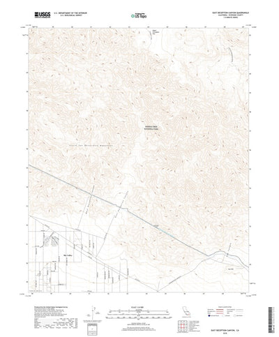 East Deception Canyon, CA (2018, 24000-Scale) Preview 1
