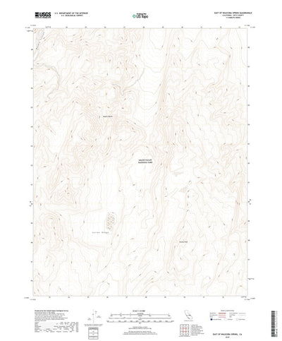 East of Waucoba Spring, CA (2018, 24000-Scale) Preview 1