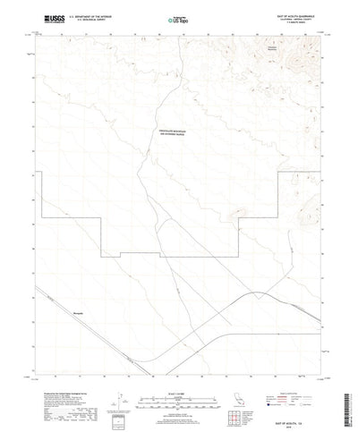 East of Acolita, CA (2018, 24000-Scale) Preview 1