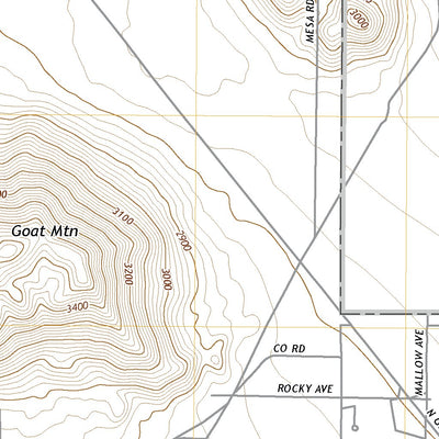 Goat Mountain, CA (2018, 24000-Scale) Preview 3