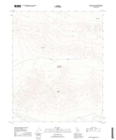 East of Leach Lake, CA (2018, 24000-Scale) Preview 1