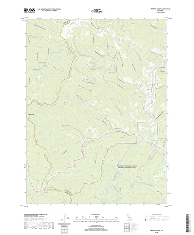 French Gulch, CA (2018, 24000-Scale) Preview 1