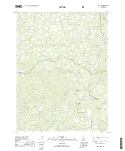 Grays Peak, CA (2018, 24000-Scale) Preview 1