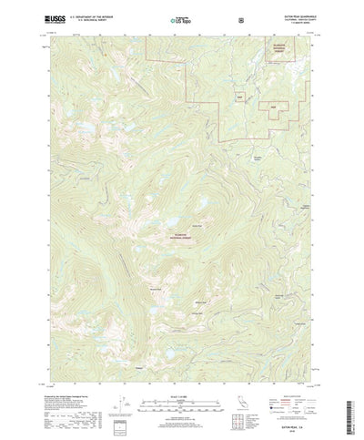 Eaton Peak, CA (2018, 24000-Scale) Preview 1