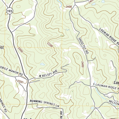 Garden Valley, CA (2018, 24000-Scale) Preview 2