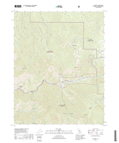 El Portal, CA (2018, 24000-Scale) Preview 1