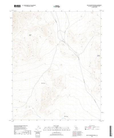 East of Kingston Peak, CA (2018, 24000-Scale) Preview 1