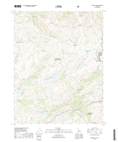 Emigrant Lake, CA (2018, 24000-Scale) Preview 1