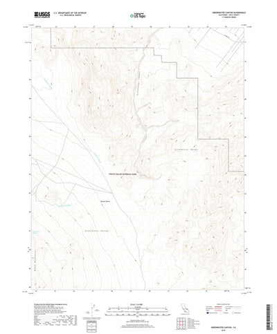 Greenwater Canyon, CA (2018, 24000-Scale) Preview 1
