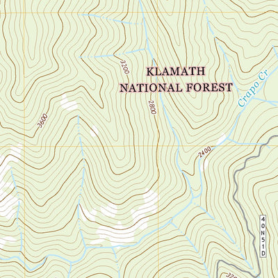 Forks of Salmon, CA (2018, 24000-Scale) Preview 2