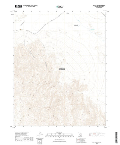 Grotto Canyon, CA (2018, 24000-Scale) Preview 1