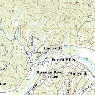 Guerneville, CA (2018, 24000-Scale) Preview 3