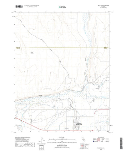 Fish Slough, CA (2018, 24000-Scale) Preview 1