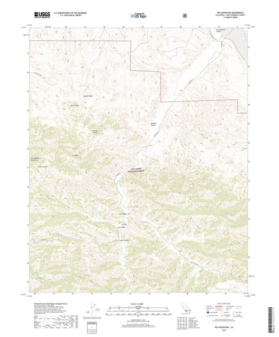 Fox Mountain, CA (2018, 24000-Scale) Preview 1