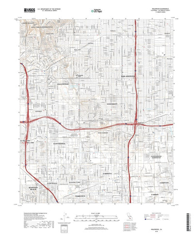 Inglewood, CA (2018, 24000-Scale) Preview 1