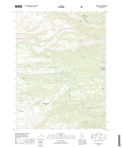 Finley Butte, CA (2018, 24000-Scale) Preview 1