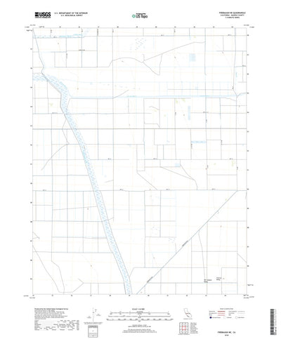 Firebaugh NE, CA (2018, 24000-Scale) Preview 1