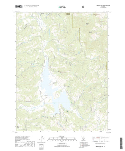 Frenchman Lake, CA (2018, 24000-Scale) Preview 1