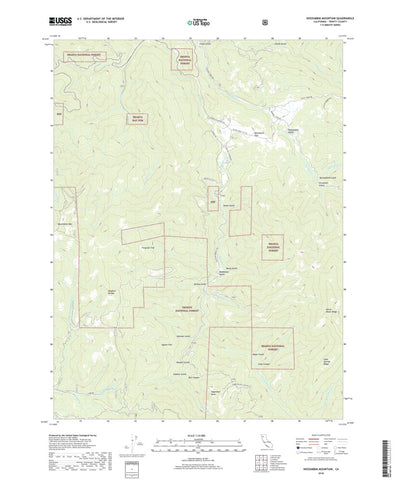 Hoosimbim Mountain, CA (2018, 24000-Scale) Preview 1