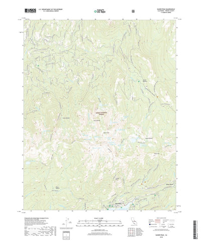 Kaiser Peak, CA (2018, 24000-Scale) Preview 1