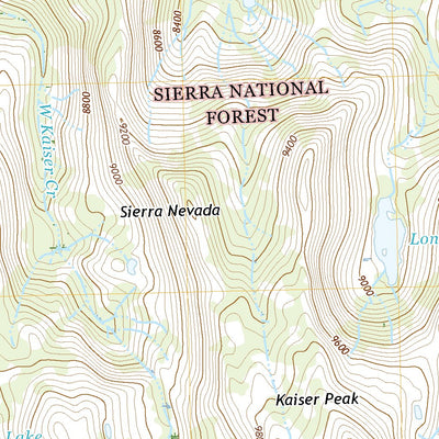 Kaiser Peak, CA (2018, 24000-Scale) Preview 2