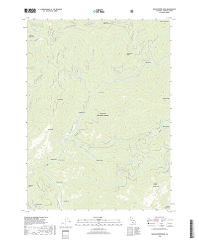 Grasshopper Ridge, CA (2018, 24000-Scale) Preview 1
