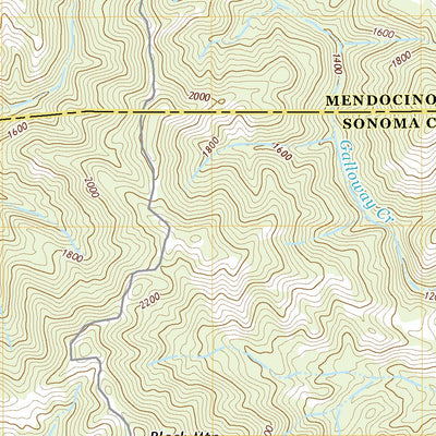 Gube Mountain, CA (2018, 24000-Scale) Preview 3
