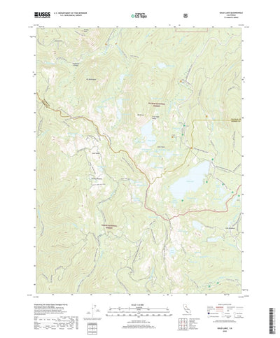 Gold Lake, CA (2018, 24000-Scale) Preview 1