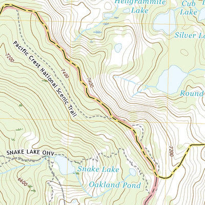 Gold Lake, CA (2018, 24000-Scale) Preview 2