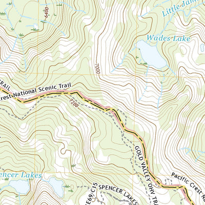 Gold Lake, CA (2018, 24000-Scale) Preview 3
