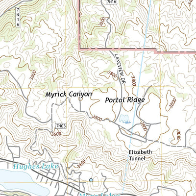 Lake Hughes, CA (2018, 24000-Scale) Preview 2